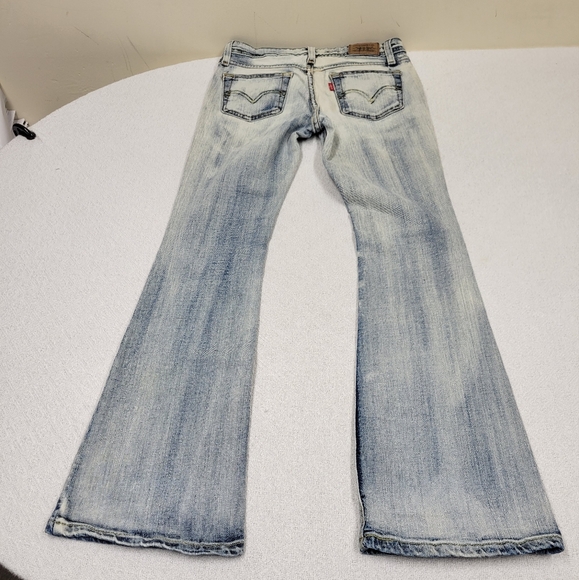 Women's Levi's 518 Super Low-Rise Boot Cut  Jeans  👖 - Picture 3 of 14